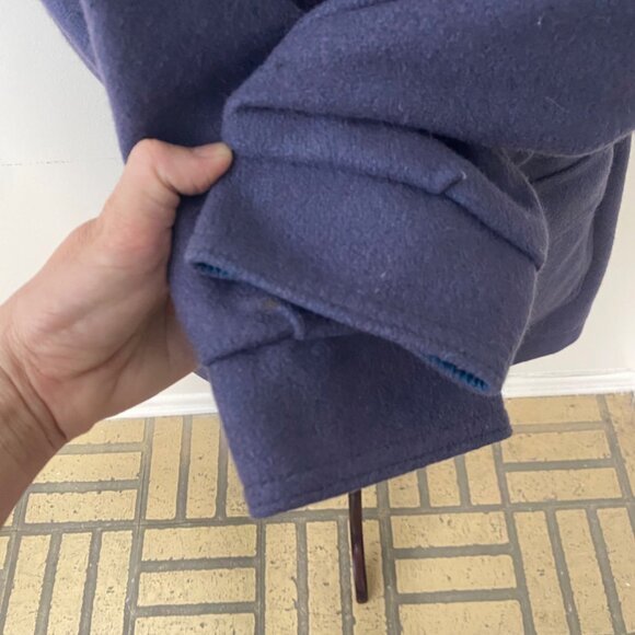 LL Bean Vintage Wool Jacket Made in USA w/ Hood - Picture 5 of 12